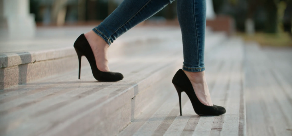 These heels are made for walking