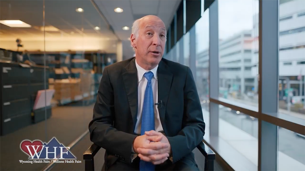 Dr. Richard Berger discusses easing knee arthritis during a Wyoming Health Fairs feature with Dr. John Barrasso.